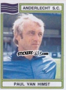 Sticker Paul Van Himst - Football Belgium 1983-1984 - Panini