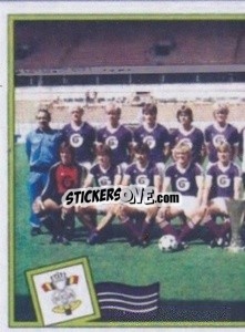 Figurina Team - Football Belgium 1983-1984 n. 6 - Panini