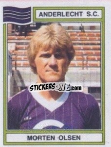 Sticker Morten Olsen - Football Belgium 1983-1984 - Panini