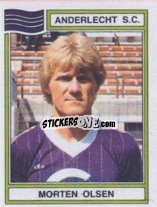 Sticker Morten Olsen - Football Belgium 1983-1984 n. 9 - Panini