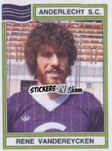 Sticker Rene Vandereycken - Football Belgium 1983-1984 - Panini