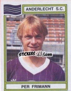 Sticker Per Frymann - Football Belgium 1983-1984 n. 13 - Panini