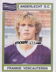 Figurina Frankie Vercauteren - Football Belgium 1983-1984 - Panini