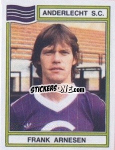 Figurina Frank Arnesen - Football Belgium 1983-1984 - Panini