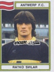 Cromo Ratko Syilar - Football Belgium 1983-1984 - Panini