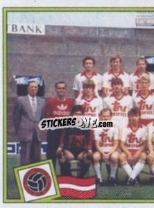 Figurina Team - Football Belgium 1983-1984 - Panini