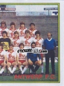Sticker Team - Football Belgium 1983-1984 n. 25 - Panini