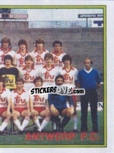 Figurina Team - Football Belgium 1983-1984 - Panini