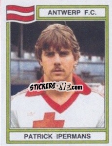 Sticker Patrick Ipermans - Football Belgium 1983-1984 n. 31 - Panini