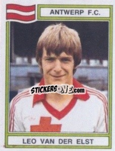 Sticker Leo van der Elst - Football Belgium 1983-1984 - Panini