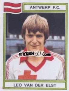 Sticker Leo van der Elst - Football Belgium 1983-1984 n. 32 - Panini