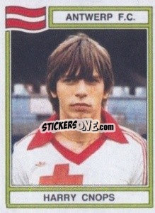 Sticker Harry Cnops - Football Belgium 1983-1984 - Panini