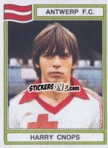 Sticker Harry Cnops - Football Belgium 1983-1984 n. 36 - Panini