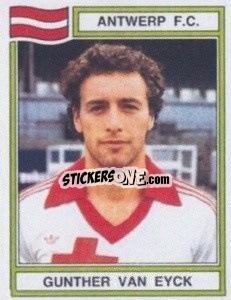 Sticker Gunther van Etck - Football Belgium 1983-1984 n. 38 - Panini