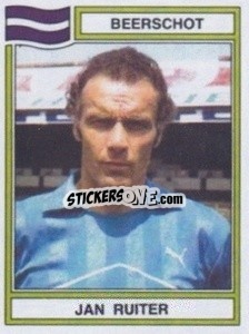 Cromo Jan Ruiter - Football Belgium 1983-1984 n. 41 - Panini