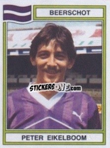 Cromo Peter Eikelboom - Football Belgium 1983-1984 - Panini