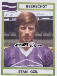 Sticker Stani Gzil - Football Belgium 1983-1984 n. 51 - Panini