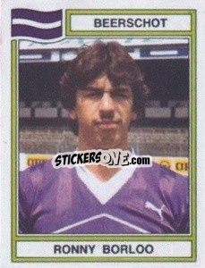 Figurina Ronny Borloo - Football Belgium 1983-1984 n. 56 - Panini