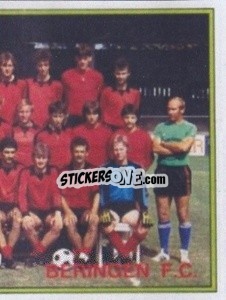 Sticker Team - Football Belgium 1983-1984 n. 61 - Panini