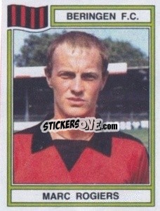 Sticker Marc Rogiers - Football Belgium 1983-1984 n. 67 - Panini