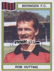 Sticker Rob Hutting - Football Belgium 1983-1984 - Panini