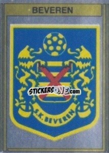 Sticker Badge - Football Belgium 1983-1984 n. 75 - Panini