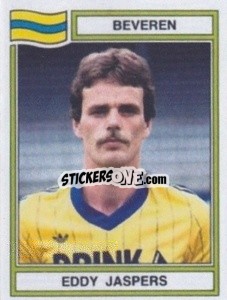 Sticker Eddy Jaspers - Football Belgium 1983-1984 n. 80 - Panini