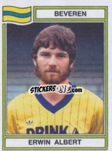Sticker Erwin Albert - Football Belgium 1983-1984 n. 89 - Panini