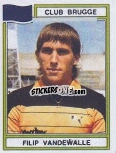 Sticker Filip Vandewalle - Football Belgium 1983-1984 n. 95 - Panini