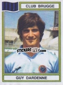 Cromo Guy Dardenne - Football Belgium 1983-1984 - Panini