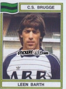 Sticker Leen Barth - Football Belgium 1983-1984 n. 113 - Panini