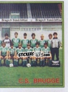 Sticker Team - Football Belgium 1983-1984 n. 115 - Panini
