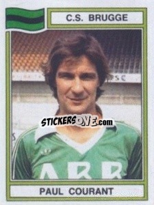 Sticker Paul Courant - Football Belgium 1983-1984 - Panini