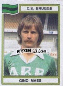Cromo Gino Maes - Football Belgium 1983-1984 n. 119 - Panini