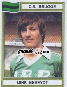 Figurina Dirk Beheydt - Football Belgium 1983-1984 - Panini