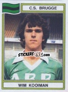 Sticker Wim Kooiman - Football Belgium 1983-1984 n. 128 - Panini