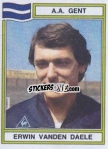 Sticker Erwin vanden Daele - Football Belgium 1983-1984 n. 130 - Panini
