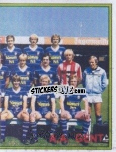 Sticker Team - Football Belgium 1983-1984 - Panini