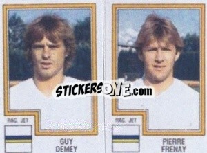 Sticker Guy Demey / Pierre Frenay - Football Belgium 1983-1984 - Panini