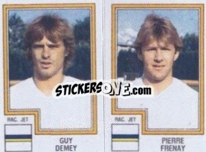 Cromo Guy Demey / Pierre Frenay - Football Belgium 1983-1984 n. 396 - Panini