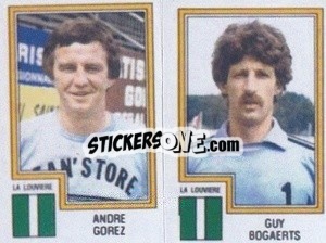 Sticker Andre Gorez / Guy Bogaerts