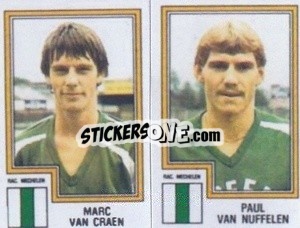 Sticker Marc van Craen / Paul van Nuffelen