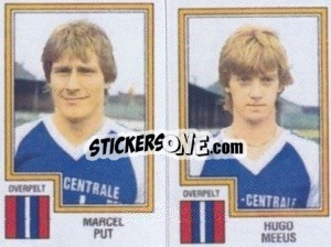 Cromo Marcel Put / Hugo Meeus - Football Belgium 1983-1984 n. 414 - Panini