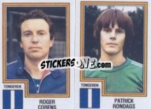 Cromo Roger Corens / Patrick Rondags - Football Belgium 1983-1984 n. 429 - Panini