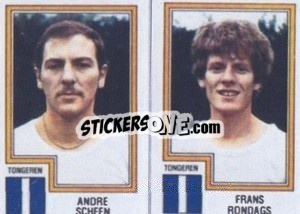 Sticker Andre Scheen / Frans Rondags