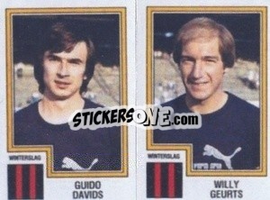 Sticker Guido Davids / Willy Geurts