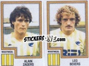 Cromo Alain Zagers / Leo Bevers
