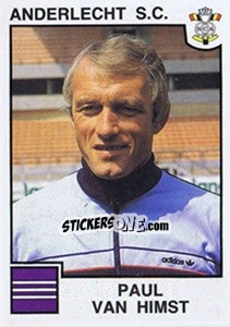 Figurina Paul Van Himst - Football Belgium 1984-1985 n. 2 - Panini