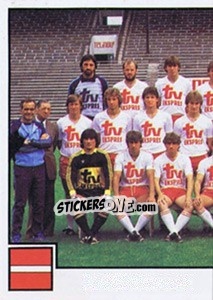 Sticker Team - Football Belgium 1984-1985 - Panini