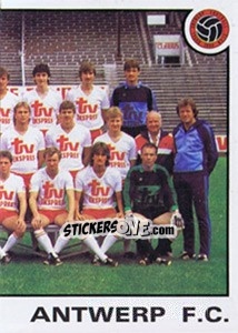 Sticker Team - Football Belgium 1984-1985 - Panini